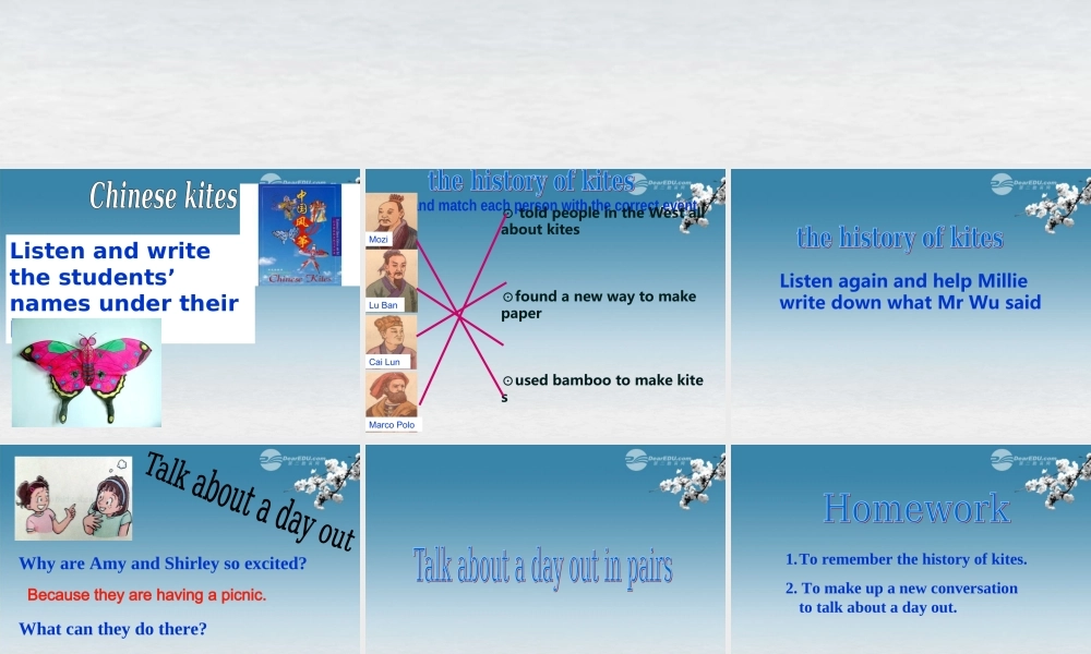 牛津译林初中英语七下 Unit 6 Outdoor fun》Integrated skills课件 .ppt