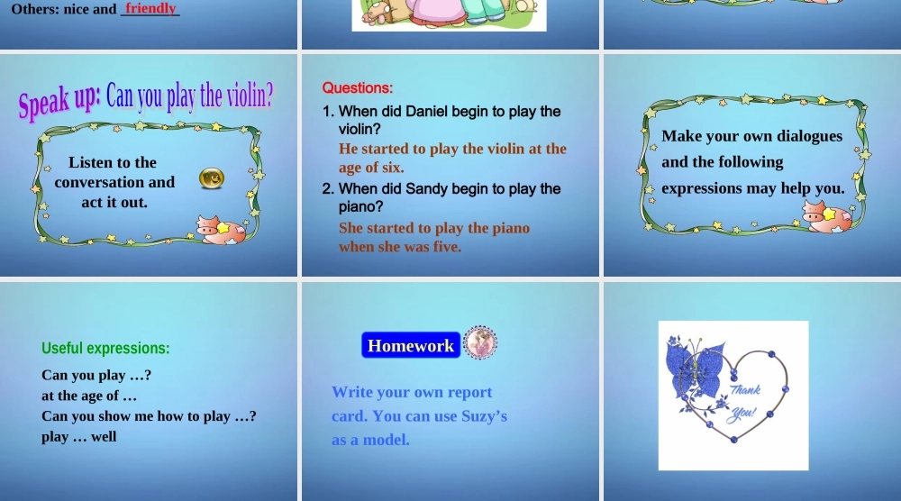 牛津译林初中英语七下 Unit 7 Abilities Integrated skills课件 .ppt