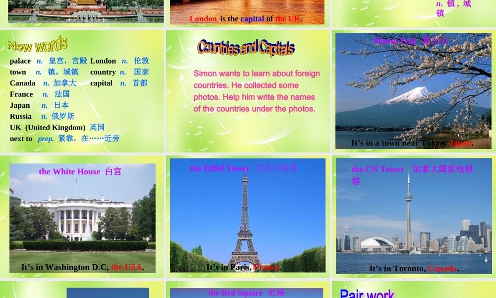 牛津译林初中英语七下Unit 1 Dream Homes Welcome to the Unit课件 .ppt