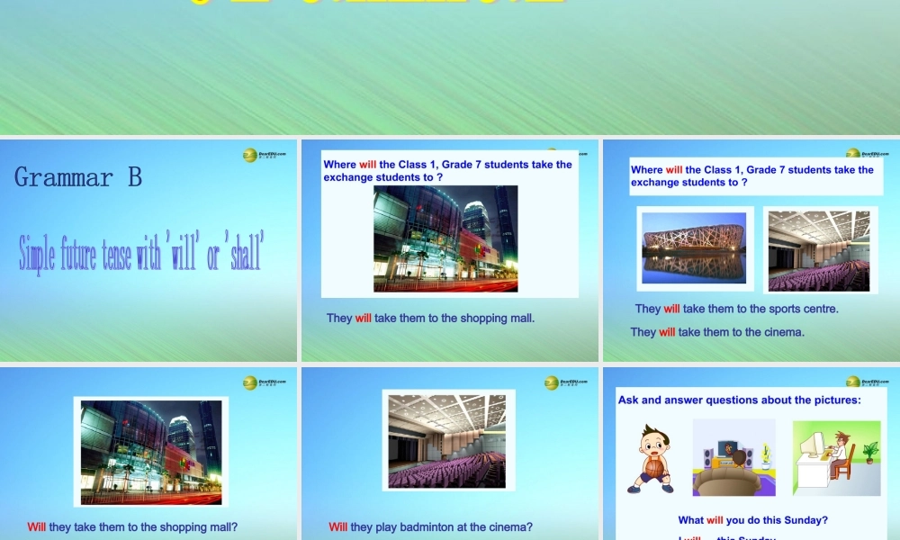 牛津译林初中英语七下Unit 2 Neighbours Grammar课件 .ppt