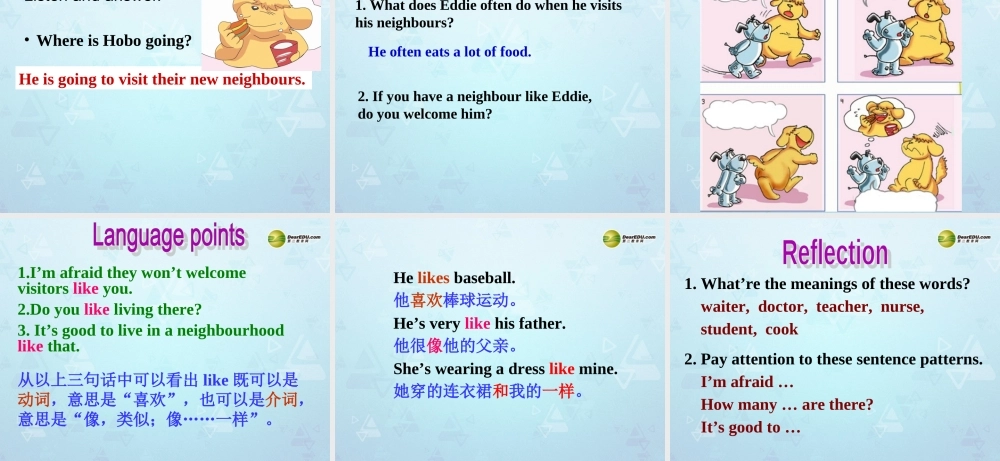 牛津译林初中英语七下Unit 2 Neighbours Welcome课件 .ppt