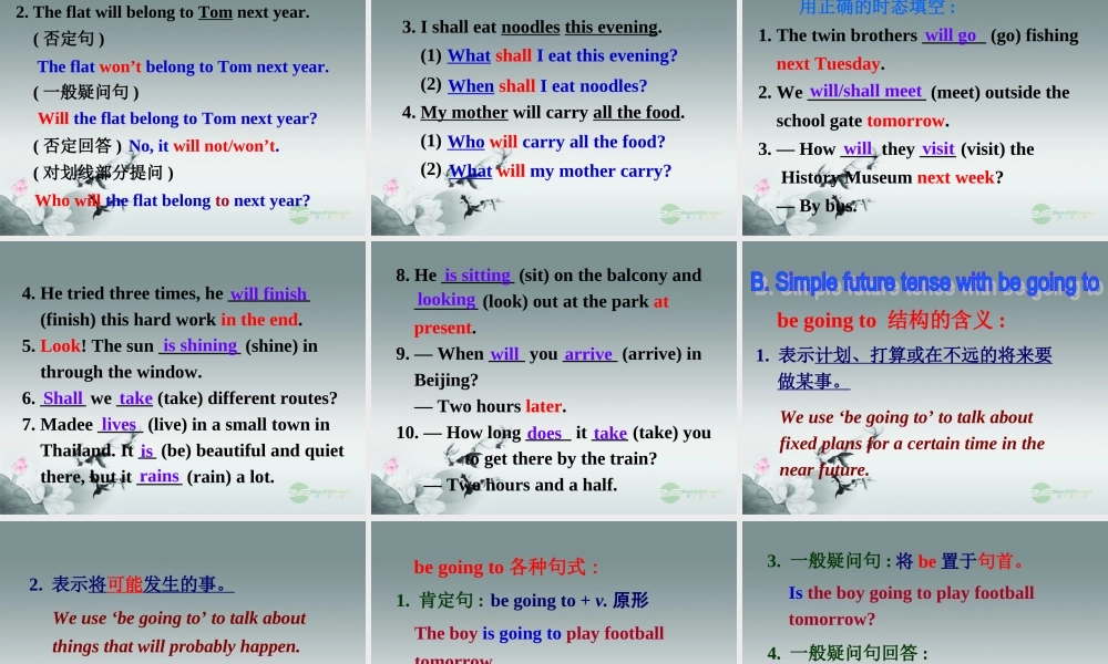 牛津译林初中英语七下Unit 2 Neighbours》Grammar课件 .ppt