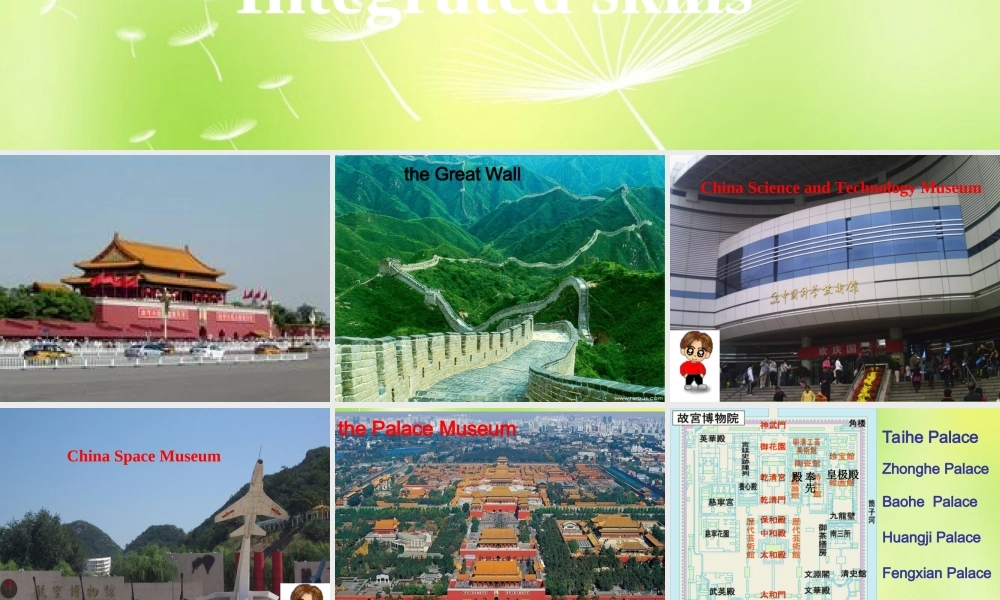 牛津译林初中英语七下Unit 3 Welcome to Sunshine Town Integrated skills》课件 .ppt