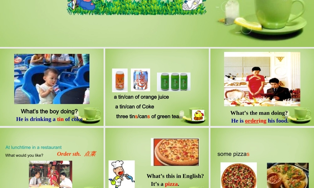 牛津译林初中英语七下Unit 3 Welcome to Sunshine Town comic strip课件 .ppt