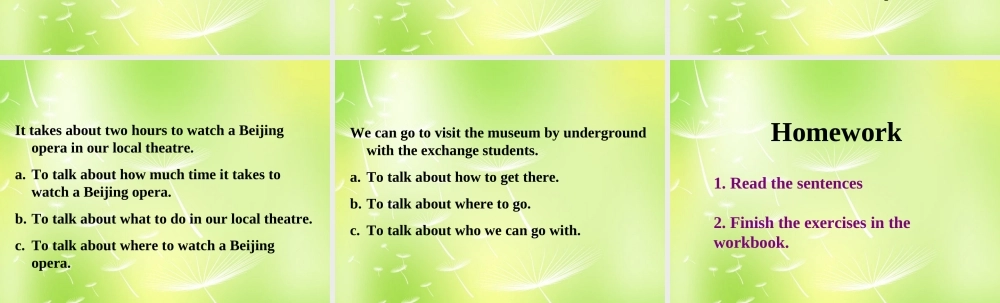 牛津译林初中英语七下Unit 3 Welcome to Sunshine Town Study skills》课件 .ppt