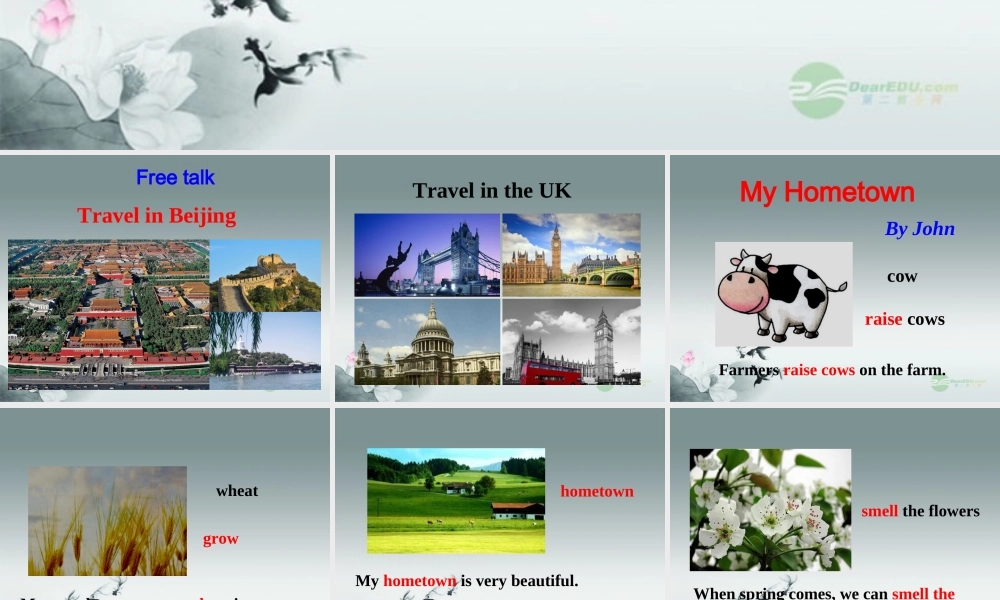 牛津译林初中英语七下Unit 3 Welcome to Sunshine Town》Task课件 .ppt