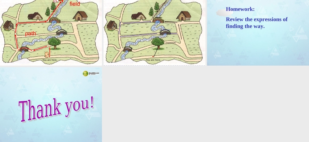 牛津译林初中英语七下Unit 4 Finding your way Integreted Skills课件 .ppt