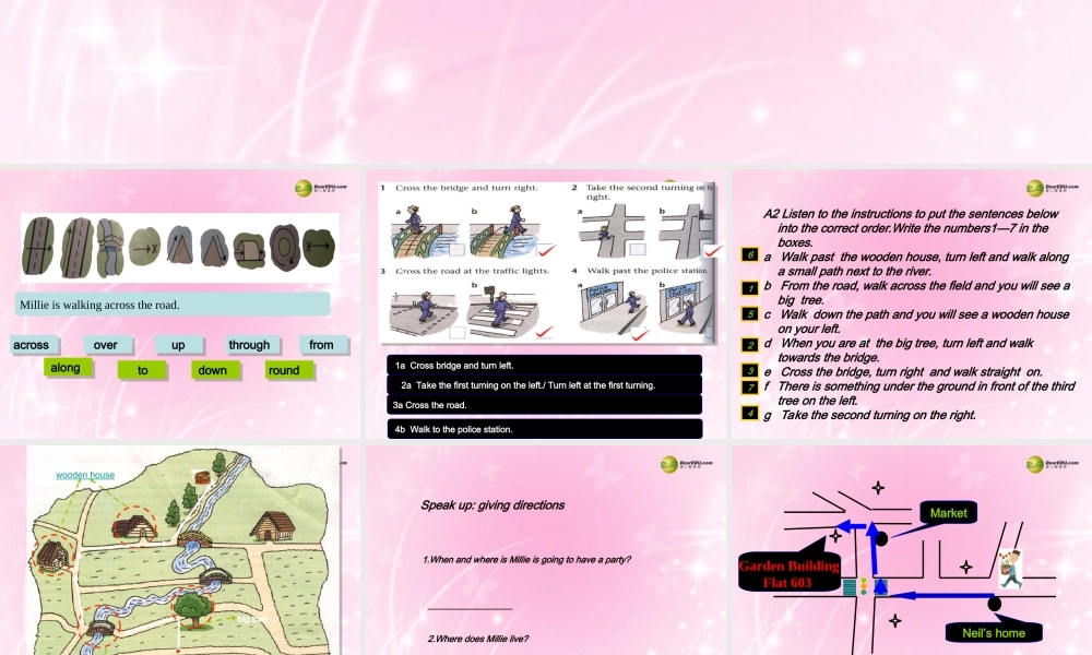 牛津译林初中英语七下Unit 4 Finding your way Integrated skills课件 .ppt