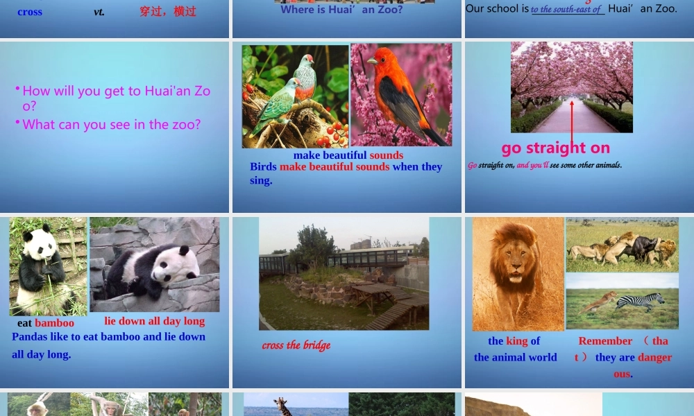 牛津译林初中英语七下Unit 4 Finding your way Reading 3课件 .ppt