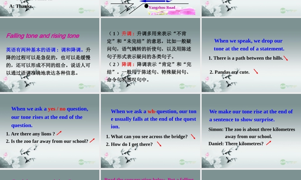 牛津译林初中英语七下Unit 4 Finding your way》Speak up & Study skills课件 .ppt