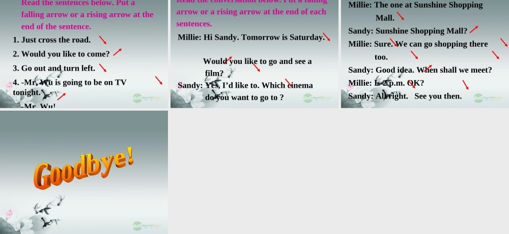 牛津译林初中英语七下Unit 4 Finding your way》Speak up & Study skills课件 .ppt