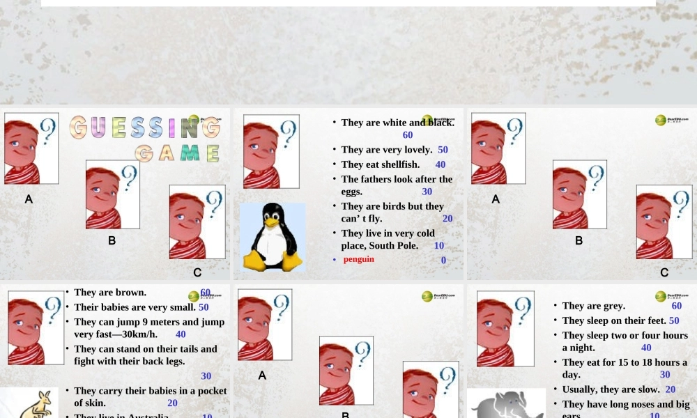 牛津译林初中英语七下Unit 5 Amazing things Integrated skills课件 .ppt