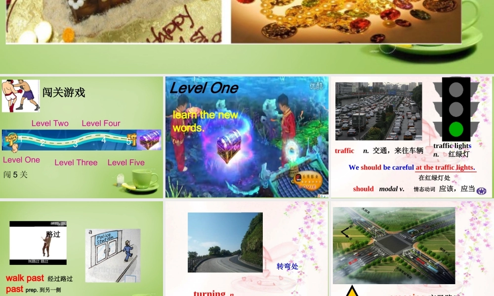 牛津译林初中英语七下Unit 4 Finding your way课件 .ppt