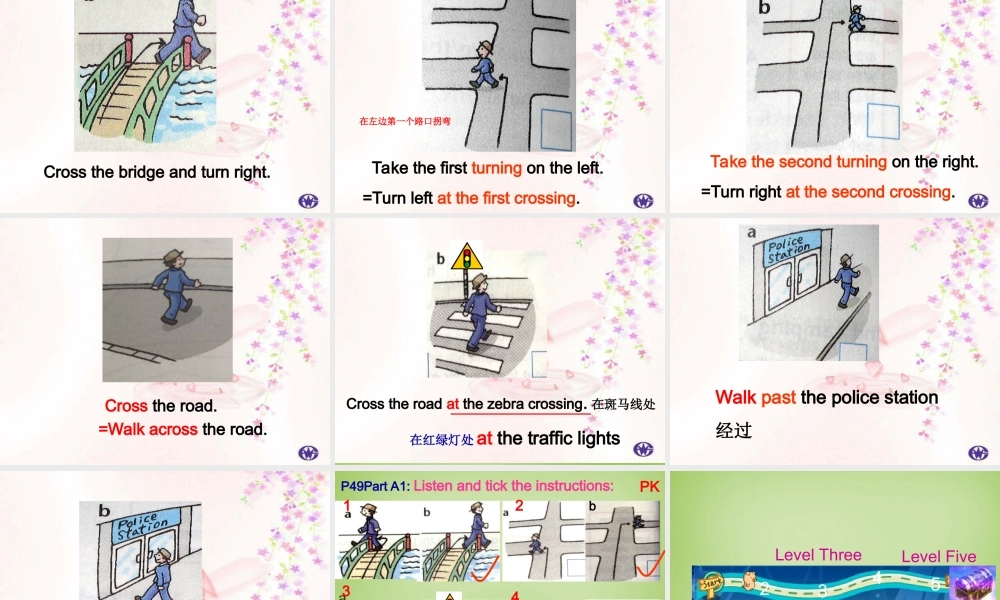 牛津译林初中英语七下Unit 4 Finding your way课件 .ppt