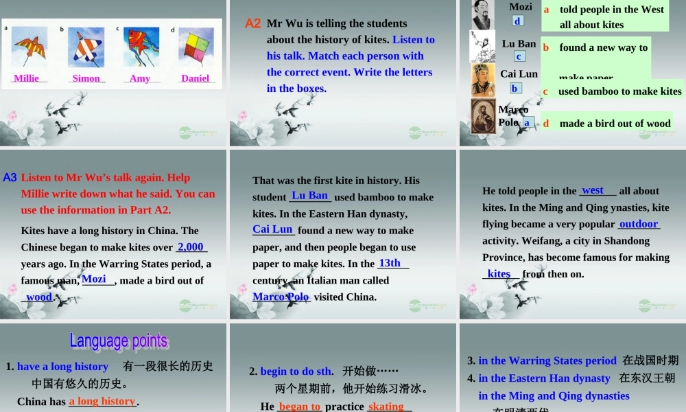 牛津译林初中英语七下Unit 6 Outdoor fun》Integrated skills课件 .ppt