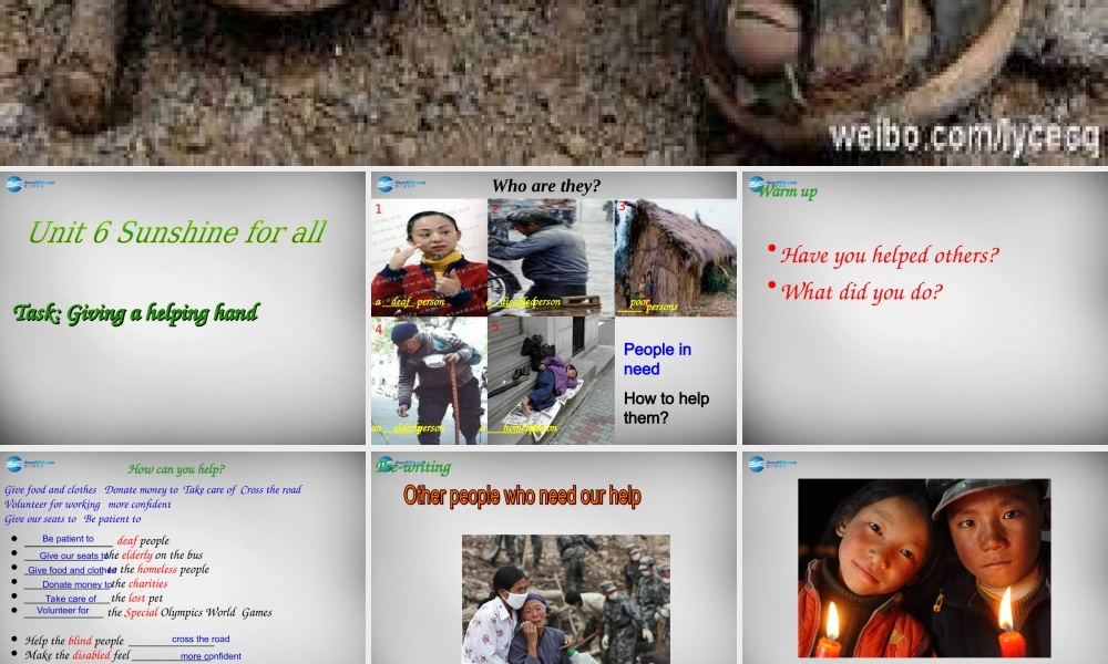 牛津译林初中英语七下Unit 6 Outdoor fun Task》课件 .ppt