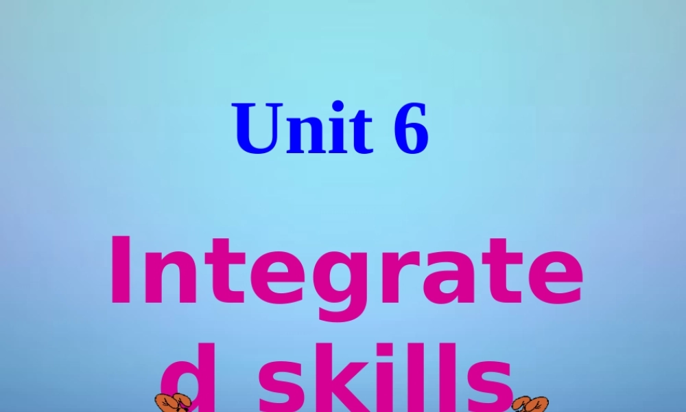 牛津译林初中英语七下Unit 8 Pets Integrated skills课件1 .ppt