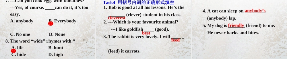 牛津译林初中英语七下Unit 8 Pets Reading 2课件 .ppt