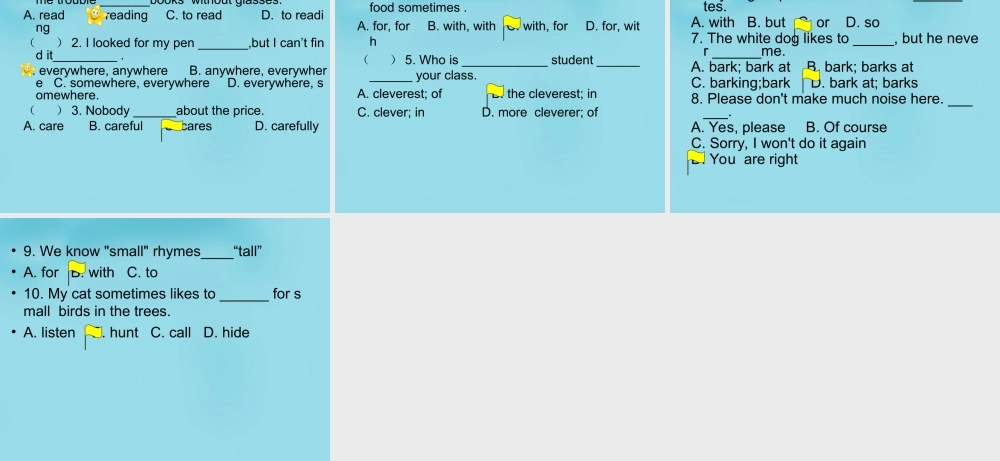 牛津译林初中英语七下Unit 8 Pets reading 2课件1 .ppt