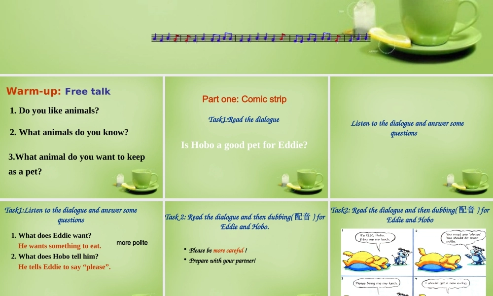 牛津译林初中英语七下Unit 8 Pets Welcome to the Unit & comic strip课件2 .ppt