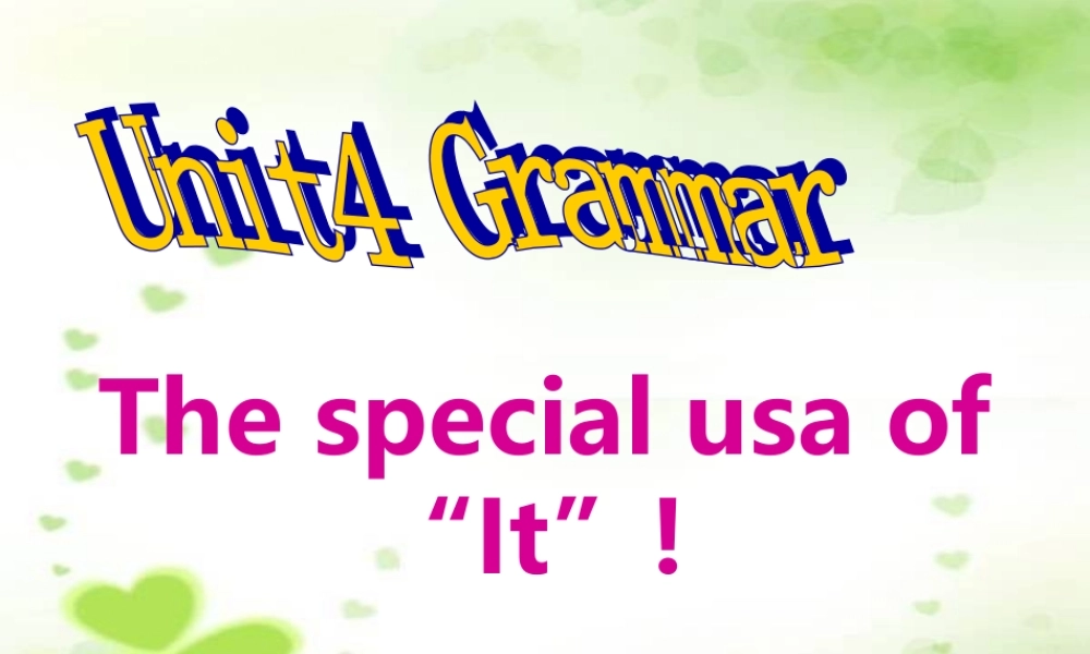 深圳市初中英语九年级级下Unit4 Natural disasters教学课件 grammar.ppt