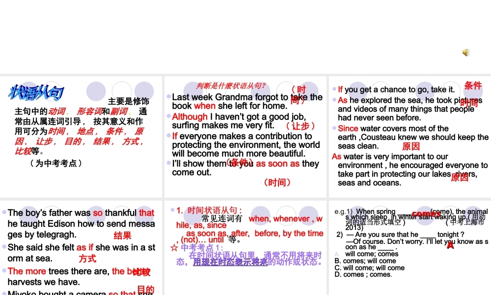 深圳市初中英语九年级级下Unit2 Culture shock教学课件Grammar.ppt