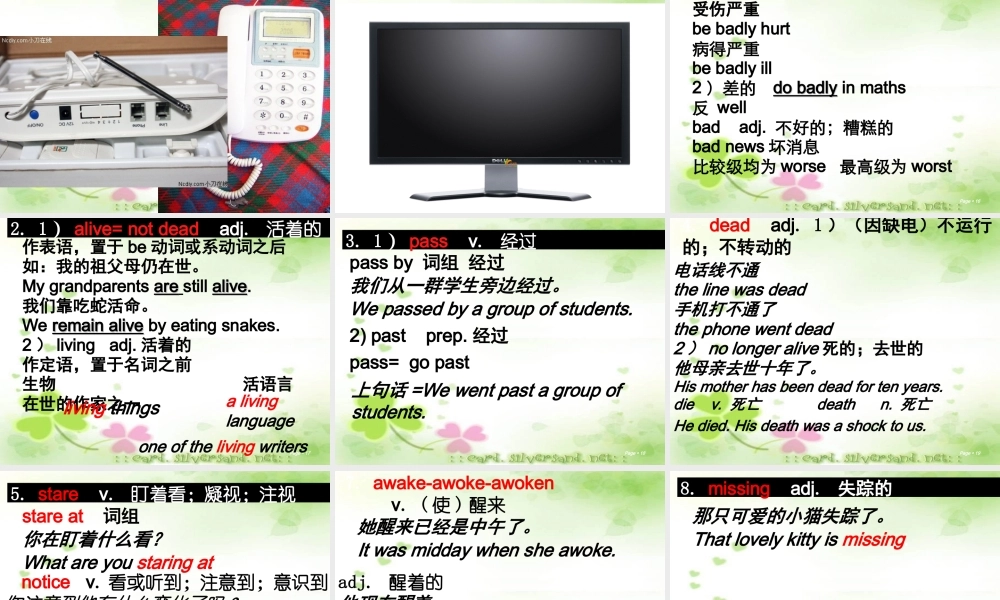 深圳市初中英语九年级级下Unit4 Natural disasters教学课件 words.ppt.ppt