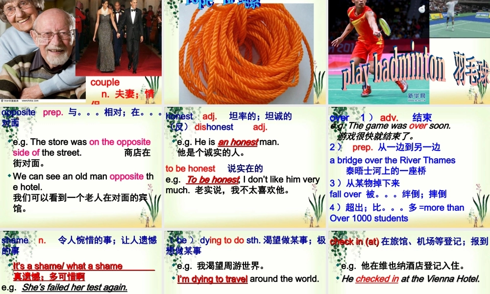 深圳市初中英语九年级级下Unit5 Sports教学课件 words.ppt