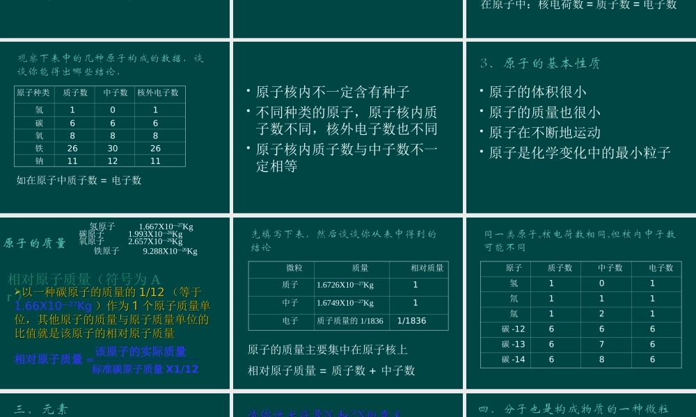 湘教初中化学九上《3单元1 构成物质的微粒》PPT课件 (7).ppt