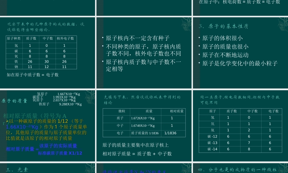 湘教初中化学九上《3单元1 构成物质的微粒》PPT课件 (9).ppt