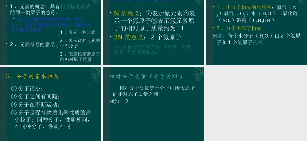湘教初中化学九上《3单元1 构成物质的微粒》PPT课件 (11).ppt