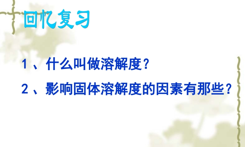 湘教初中化学九上《6单元2 物质的溶解性》PPT课件 (2).ppt