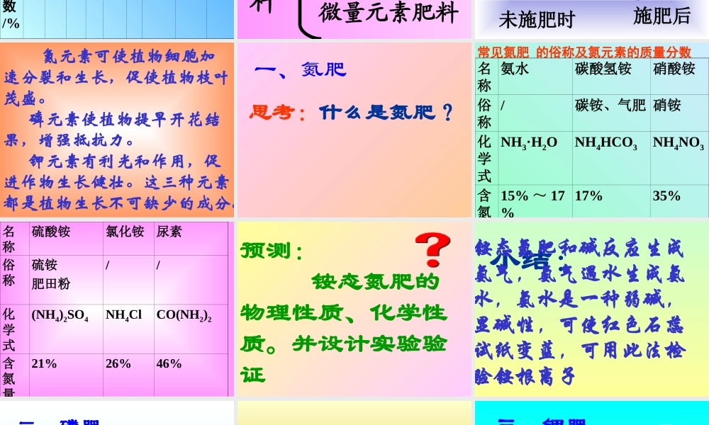 湘教初中化学九下《7单元3 盐 化学肥料》PPT课件 (2).ppt