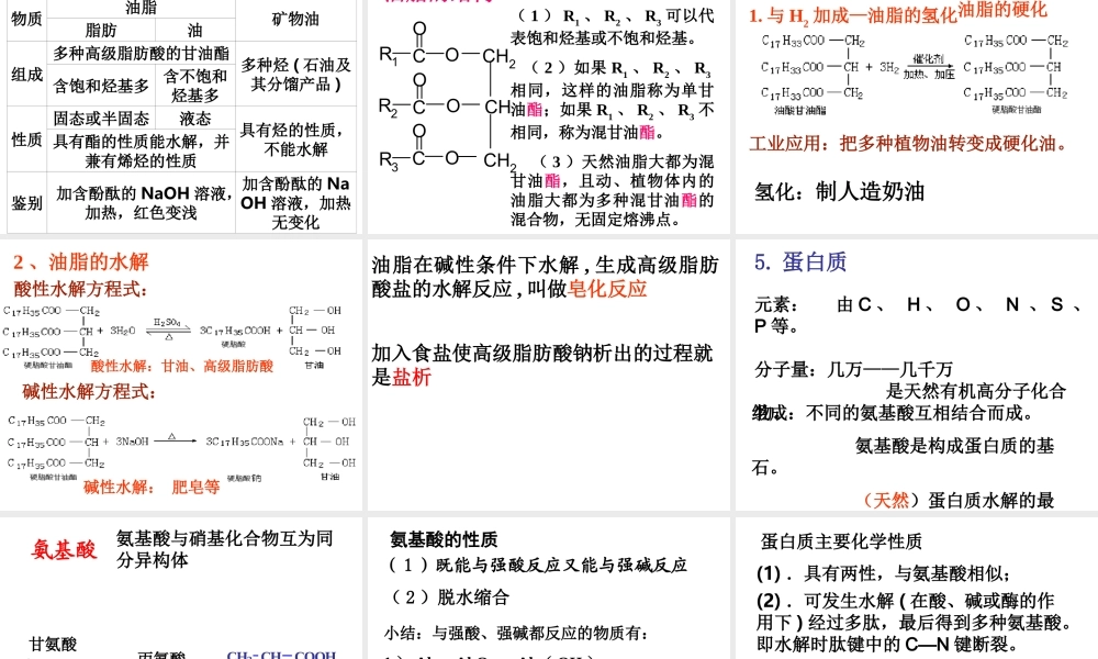 湘教初中化学九下《9单元1 生命必须的营养物质》PPT课件 (2).ppt