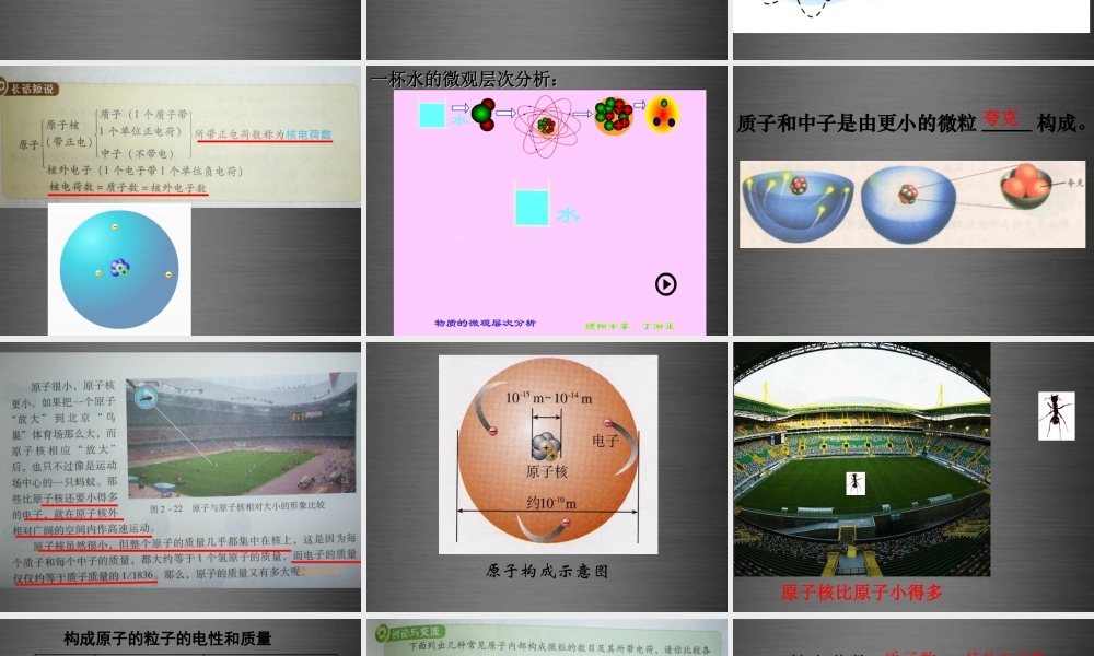 粤教初中化学九上《2.3 构成物质的微粒（Ⅱ）—原子和离子》PPT课件 (8).ppt