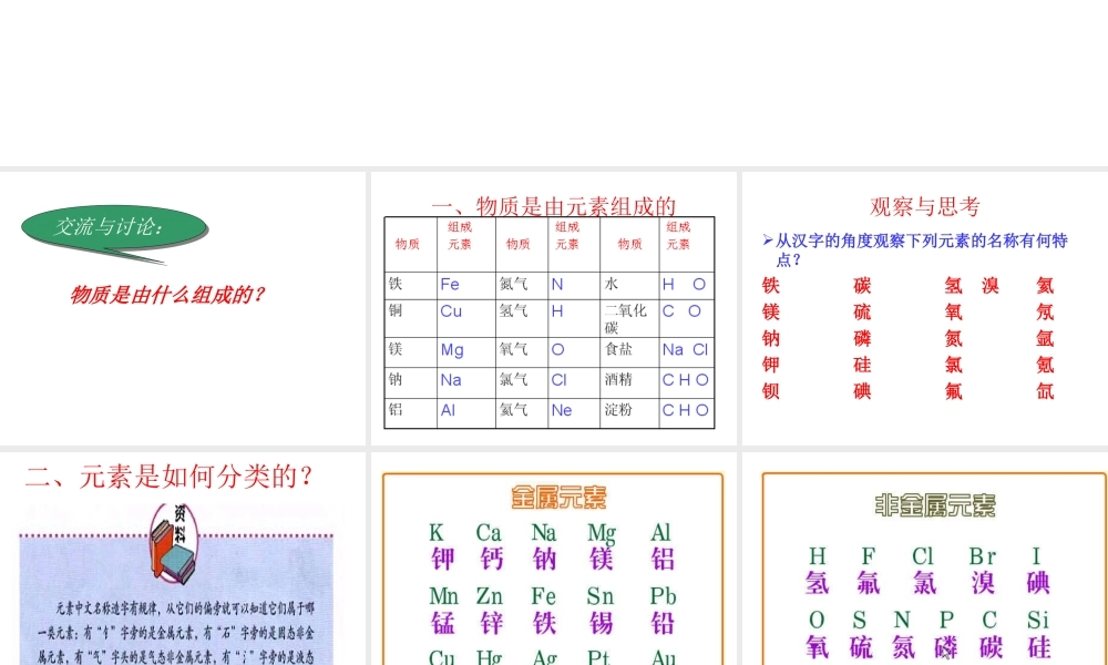 粤教初中化学九上《2.4 辨别物质的元素组成》PPT课件 (5).ppt