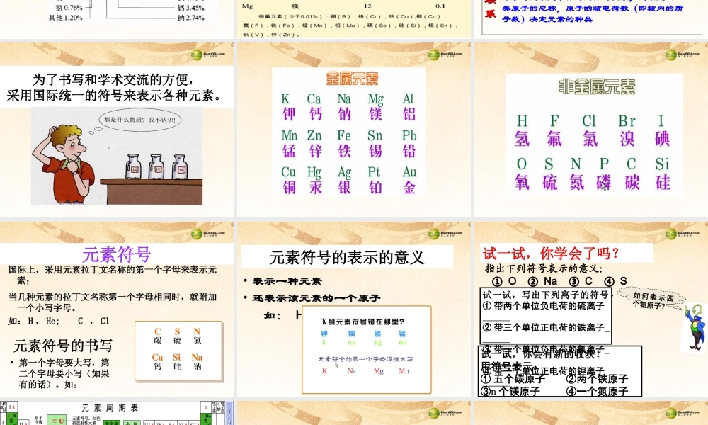 粤教初中化学九上《2.4 辨别物质的元素组成》PPT课件 (12).ppt