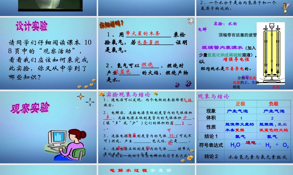 粤教初中化学九上《4.2 水的组成》PPT课件 (7).ppt