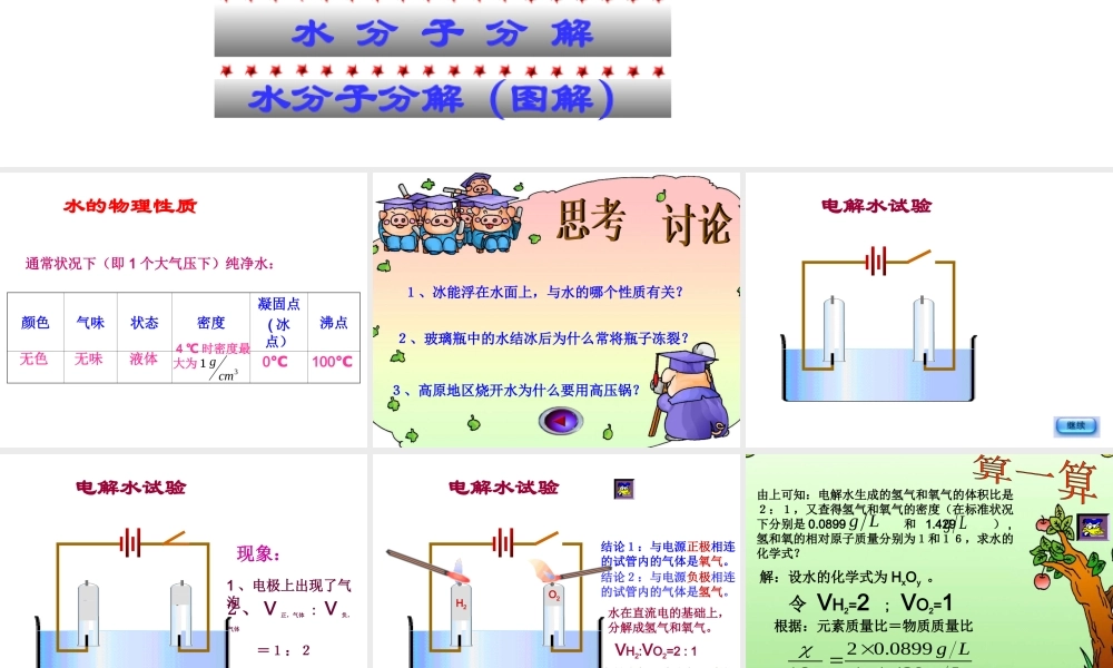粤教初中化学九上《4.2 水的组成》PPT课件 (2).ppt