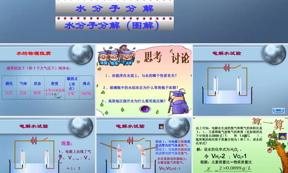 粤教初中化学九上《4.2 水的组成》PPT课件 (8).ppt