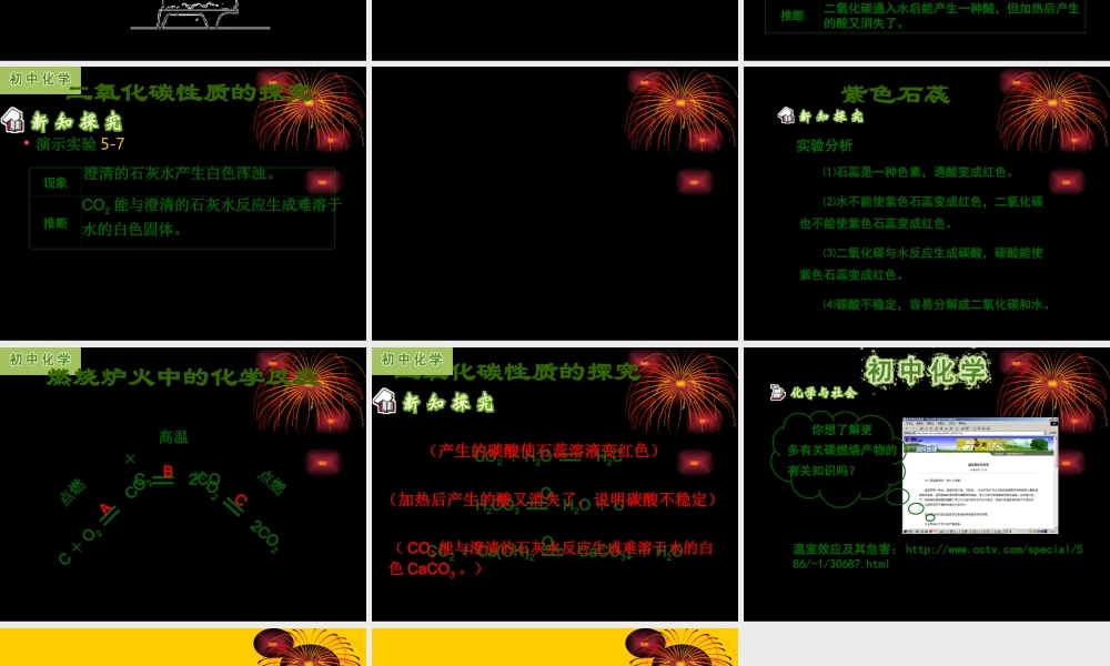 粤教初中化学九上《5.3 二氧化碳的性质和制法》PPT课件 (5).ppt