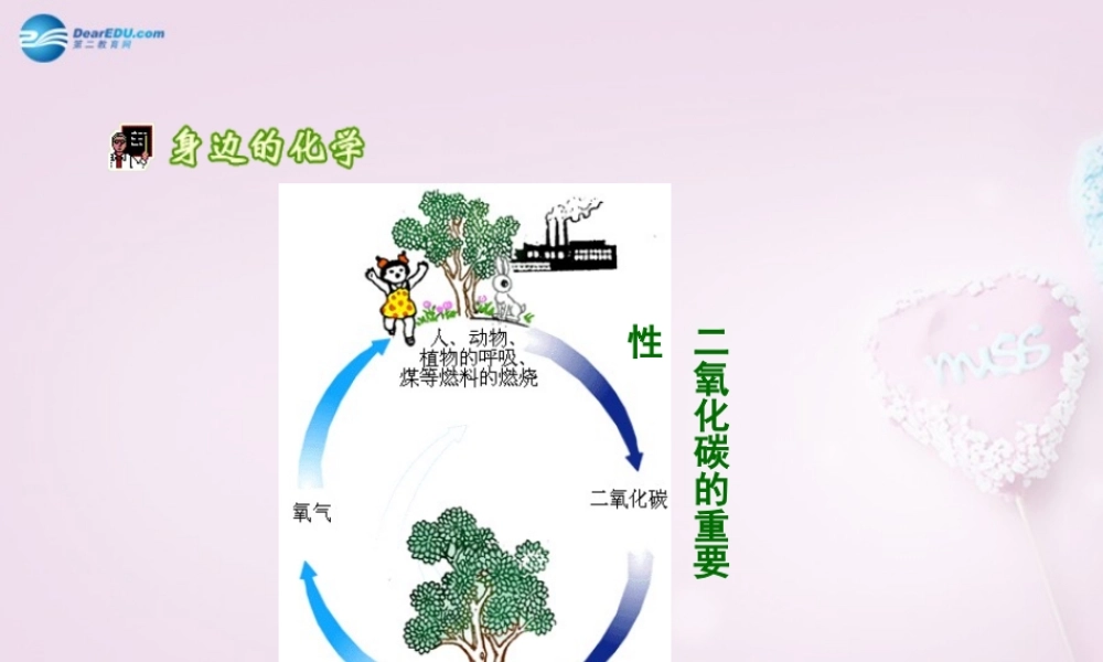 粤教初中化学九上《5.3 二氧化碳的性质和制法》PPT课件 (7).ppt