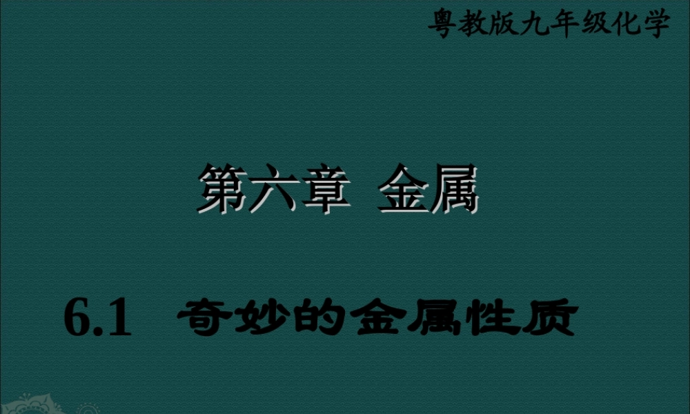 粤教初中化学九下《6.2 金属的化学性质》PPT课件 (7).ppt