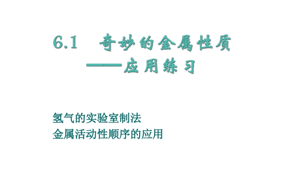粤教初中化学九下《6.2 金属的化学性质》PPT课件 (12).ppt