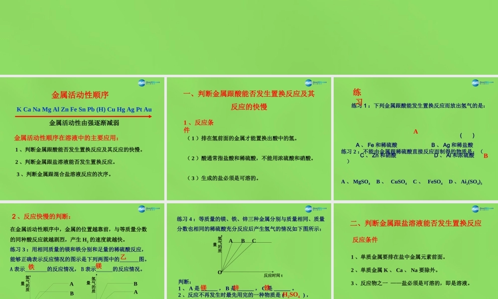 粤教初中化学九下《6.2 金属的化学性质》PPT课件 (14).ppt