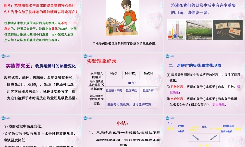 粤教初中化学九下《7.1 溶解与乳化》PPT课件 (7).ppt