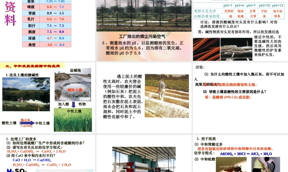 粤教初中化学九下《8.1 溶液的酸碱性》PPT课件 (1).ppt