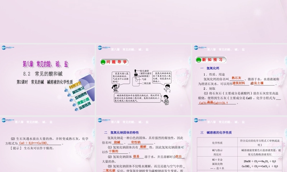 粤教初中化学九下《8.2 常见的酸和碱》PPT课件 (3).ppt