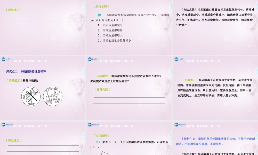 粤教初中化学九下《8.2 常见的酸和碱》PPT课件 (2).ppt