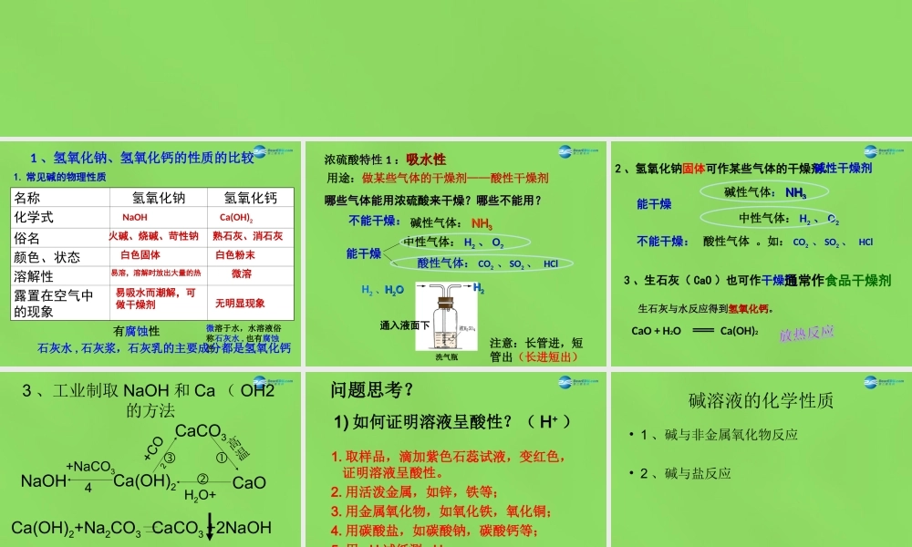 粤教初中化学九下《8.2 常见的酸和碱》PPT课件 (5).ppt